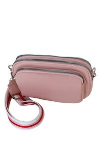 Archer House 3 Zip Pocket Cross Body Bag