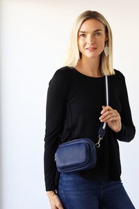Archer House 3 Zip Pocket Cross Body Bag