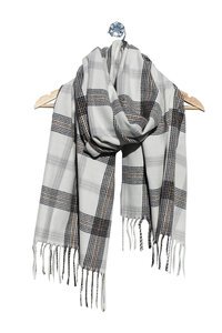 Archer House Checked Winter Scarf