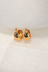 SHE Jewellery Eclipse Hoop Earrings