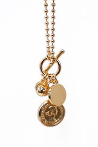 SHE Jewellery Charm Drop Necklace