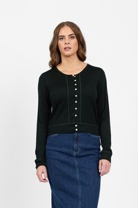 Vassalli Merino Cropped Cardi