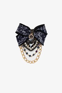 Antler Mystic Jewel & Chain Brooch