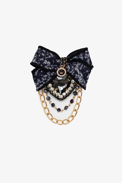 Antler Mystic Jewel & Chain Brooch-hc-shop-by-style-Hello Cyril.