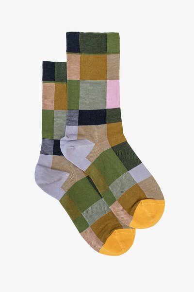 Antler Multi Check It Sock-gift-guide-Hello Cyril.