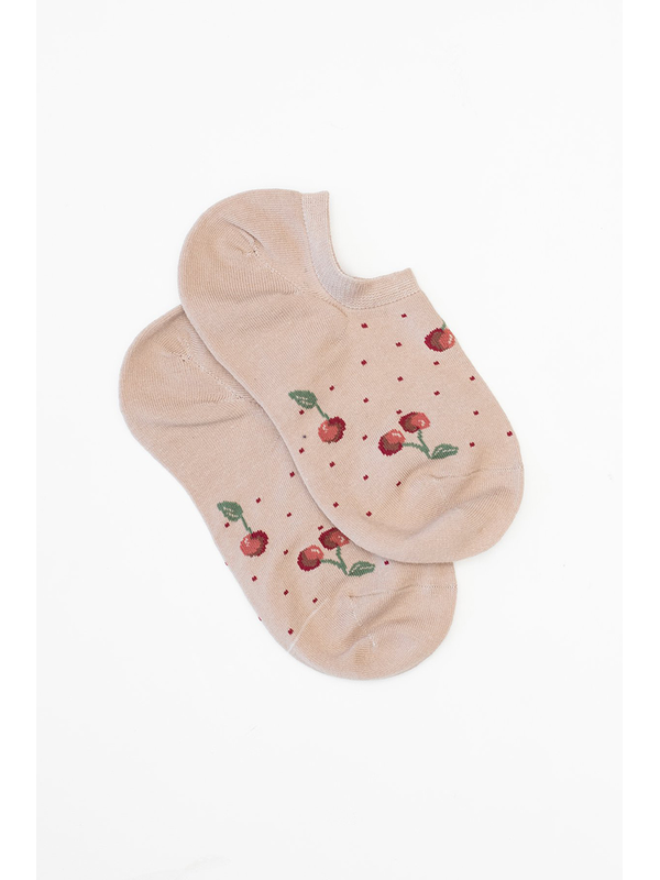 Antler No Show Cherry Sock