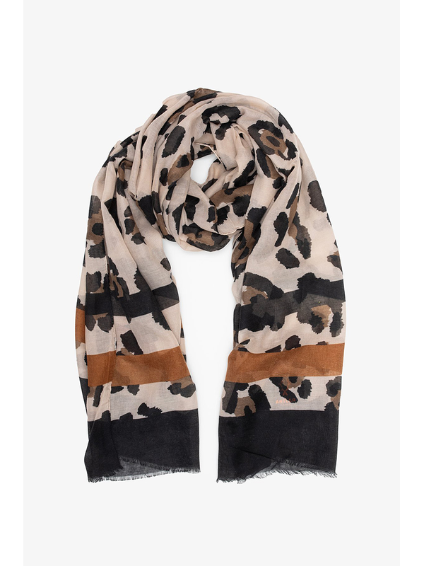Antler Leopard Safari Scarf