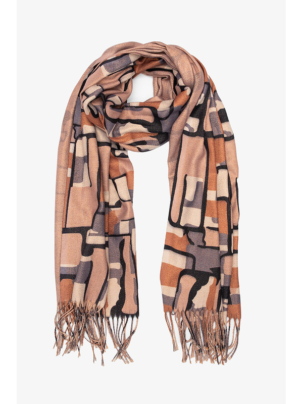 Antler Shimmering Geo Scarf