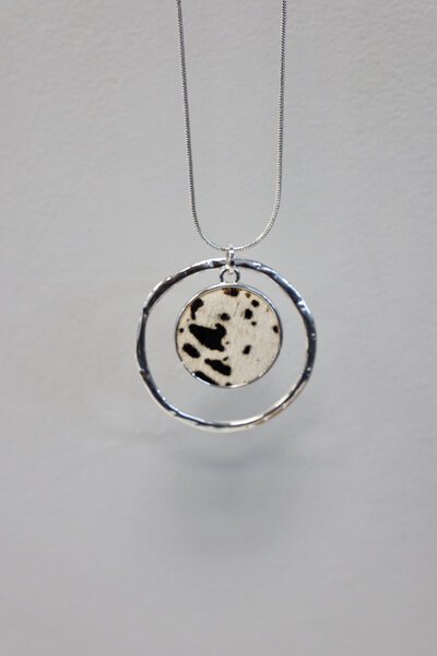 She Jewellery Cow Hide Double Circle-she-jewellery-Hello Cyril.