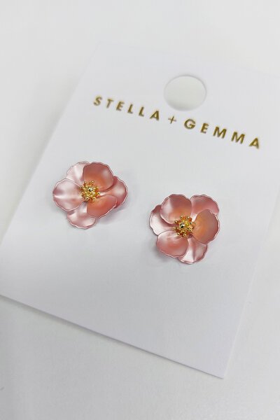 Stella + Gemma Mini Flower Earring-gift-guide-Hello Cyril.