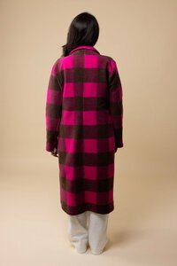 Charlo Bree Check Cardigan
