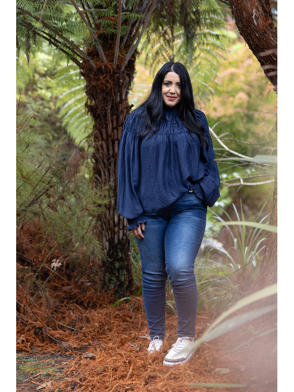 Charlo Jontee Long Sleeve Blouse