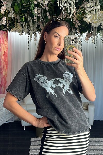 Charlo Alec Exclusive Bird Print T-Shirt-hc-new-Hello Cyril.