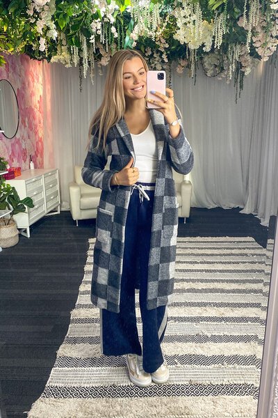 Charlo Bree Check Cardigan-hc-new-Hello Cyril.