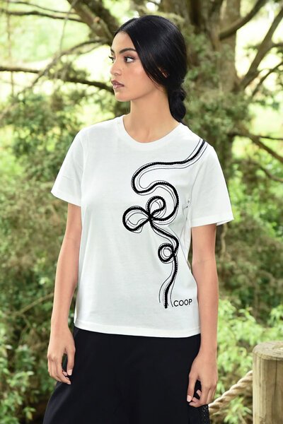 Coop Go With the Bow Tee-hc-new-Hello Cyril.