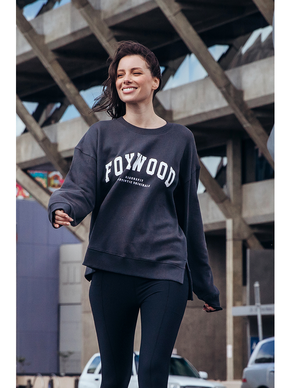 Foxwood Interval Crew Dark Grey