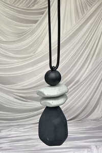 SHE Jewellery Stone Layer Necklace