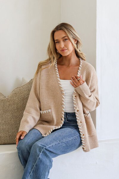 Miss Marlow Stitch Detail Cardi-hc-new-Hello Cyril.