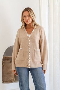 Miss Marlow Stitch Detail Cardi