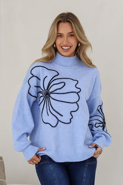 White Poetry Ivy Cornelli Knit-hc-new-Hello Cyril.