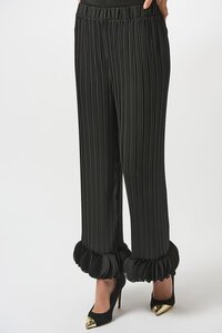 Joseph Ribkoff Georgette Wide Leg Pleated Pants