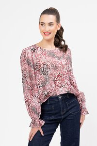 Seeking Lola Wild Cherry Patti Top