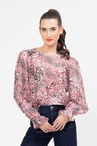 Seeking Lola Wild Cherry Patti Top