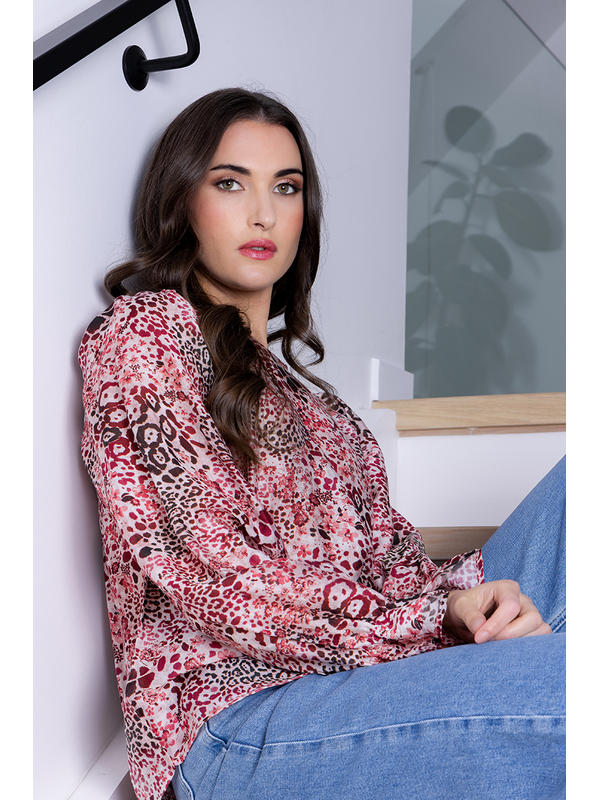 Seeking Lola Wild Cherry Patti Top