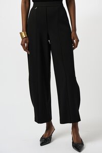 Joseph Ribkoff Heavy Knit Barrel-Leg Pull-On Pants