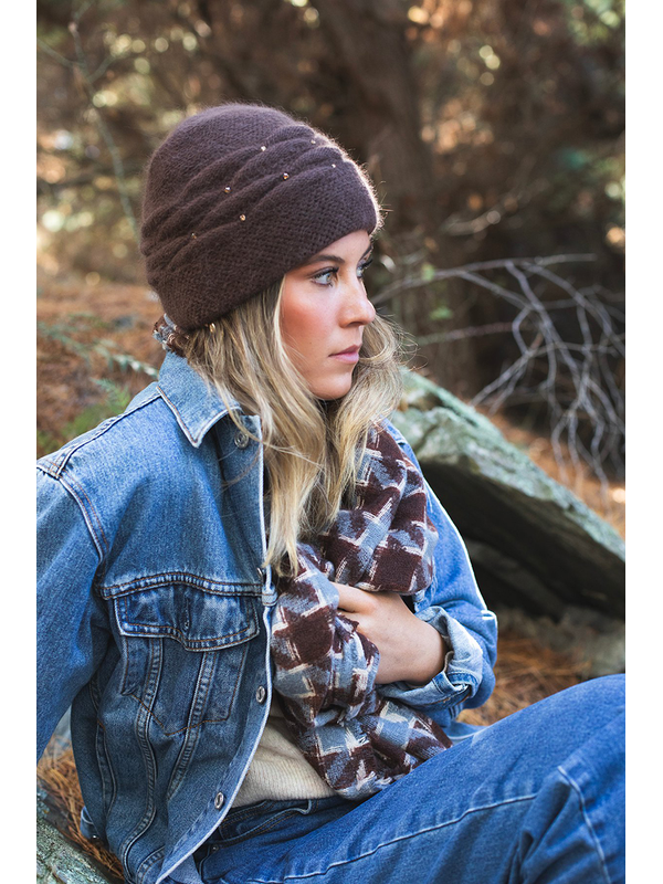 Antler Cleo Chocolate Beanie