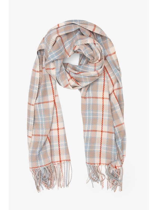 Antler Paris Plaid Scarf