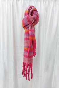 Love Stitch Chunk Stripe Snuggly Scarf