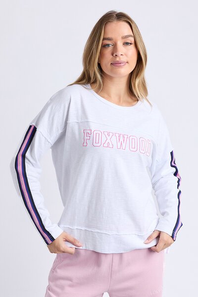 Foxwood Racer Throw On Tee-hc-new-Hello Cyril.