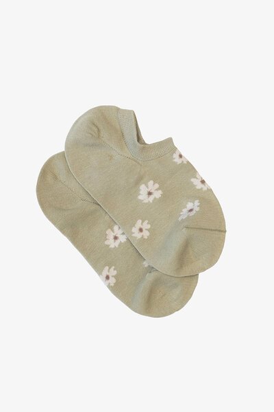 Antler Daisy No Show Sock-hc-new-Hello Cyril.