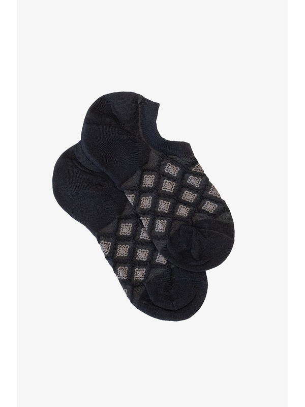 Antler Black Diamond No Show Sock