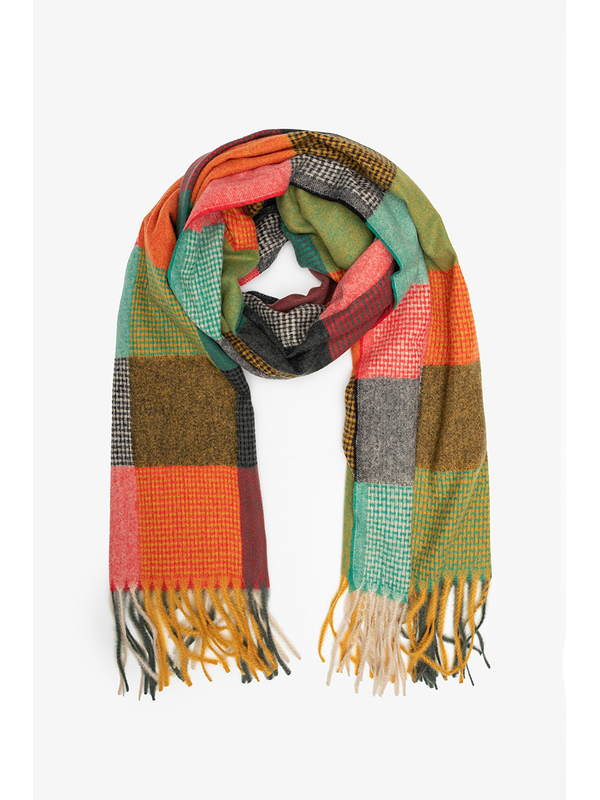 Antler Nelly Check Scarf