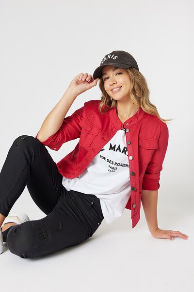 Threadz Maggie Denim Jacket-lives-Hello Cyril.