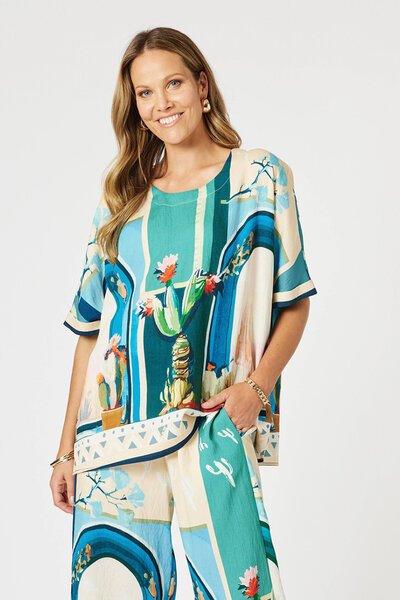 Clarity The Tulum Shell Top-lives-Hello Cyril.