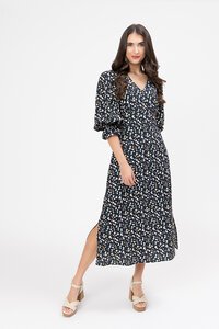 Seeking Lola Midnight Daisy Madrid Dress