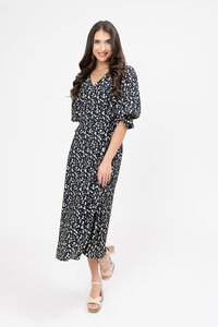 Seeking Lola Midnight Daisy Madrid Dress