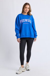 Foxwood Cobalt with Neon Pink Interval Crew