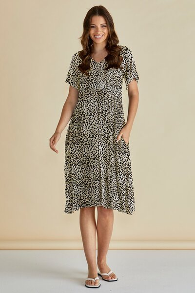 Betty Basics Cheetah Donna Dress-lives-Hello Cyril.