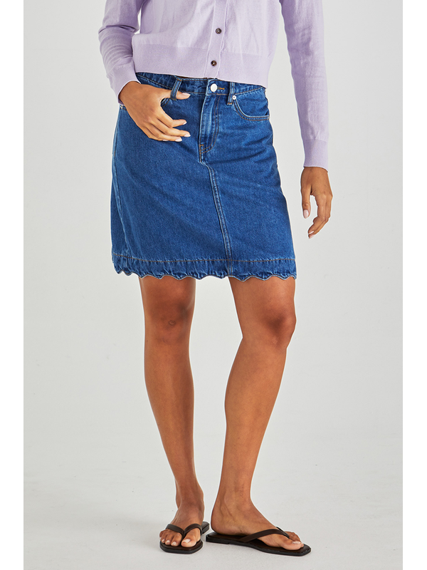 Sass Vale Scalloped Skirt