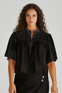 Sass Fillip Ruffle Yoke Blouse