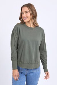 Foxwood Farrah Long Sleeve Khaki