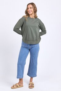 Foxwood Farrah Long Sleeve Khaki