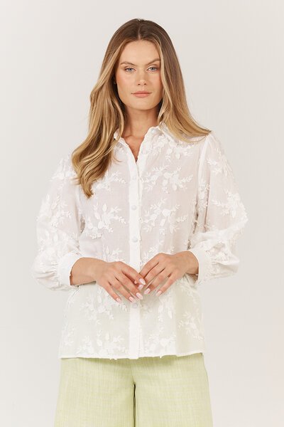 Fate + Becker Gardenia Shirt-shop-by-label-Hello Cyril.