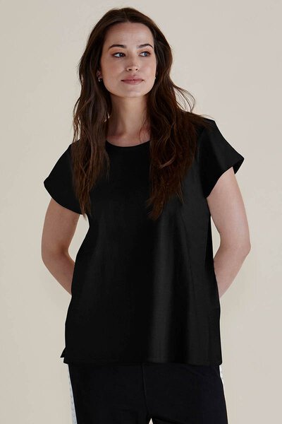 Betty Basics Caia Crew Tee-curate-midi-skirt-Hello Cyril.