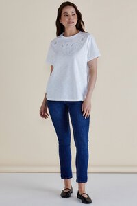 Betty Basics Arabella Lace Tee