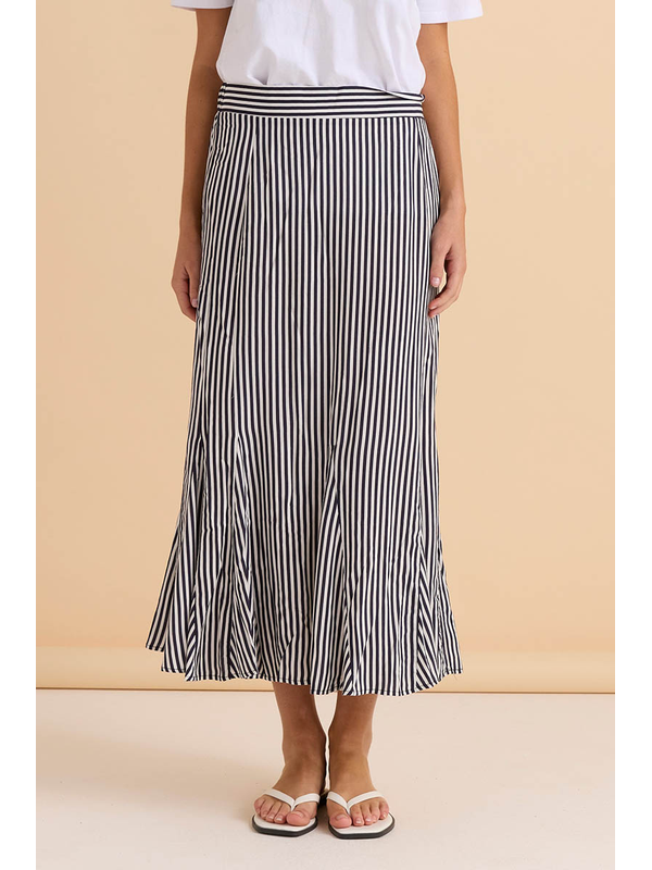 Betty Basics Darla Stripe Skirt